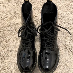 Dr. Marten 1460 Patent Lamper Combat Boots EU Size 39 or US Women’s 8